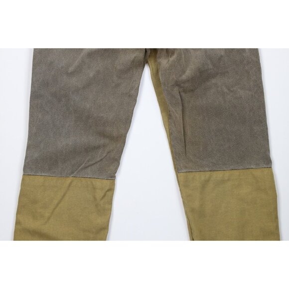 Vintage 90s Wrangler Mens Size 36x27 Faded Hunting Field Brush Denim Jean Brown - Picture 9 of 11